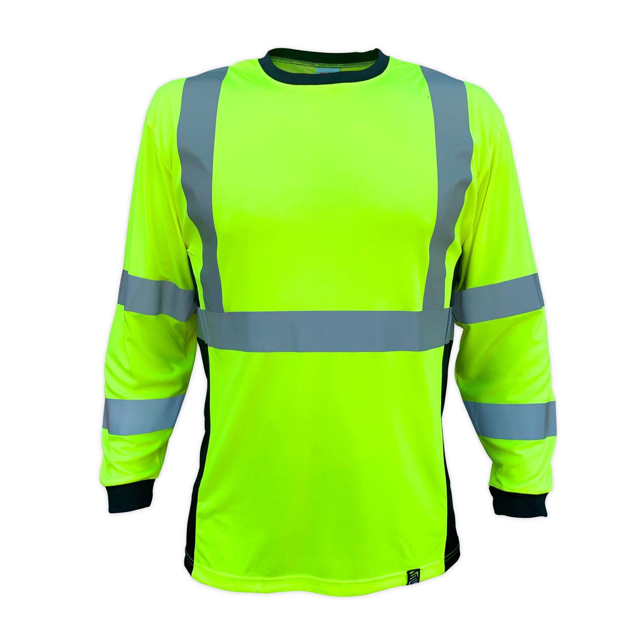SafetyShirtz Men's SS360° Basic Long Sleeve Class 3 Type R Reflective Safety T-Shirt