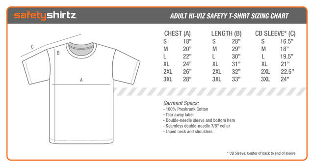SafetyShirtz Men's Sasquatch Stealth Hi-Vis Safety Stripe T-Shirt