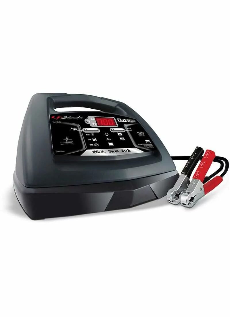 Schumacher 100A Fully Automatic Battery Charger, 6-V/12-V
