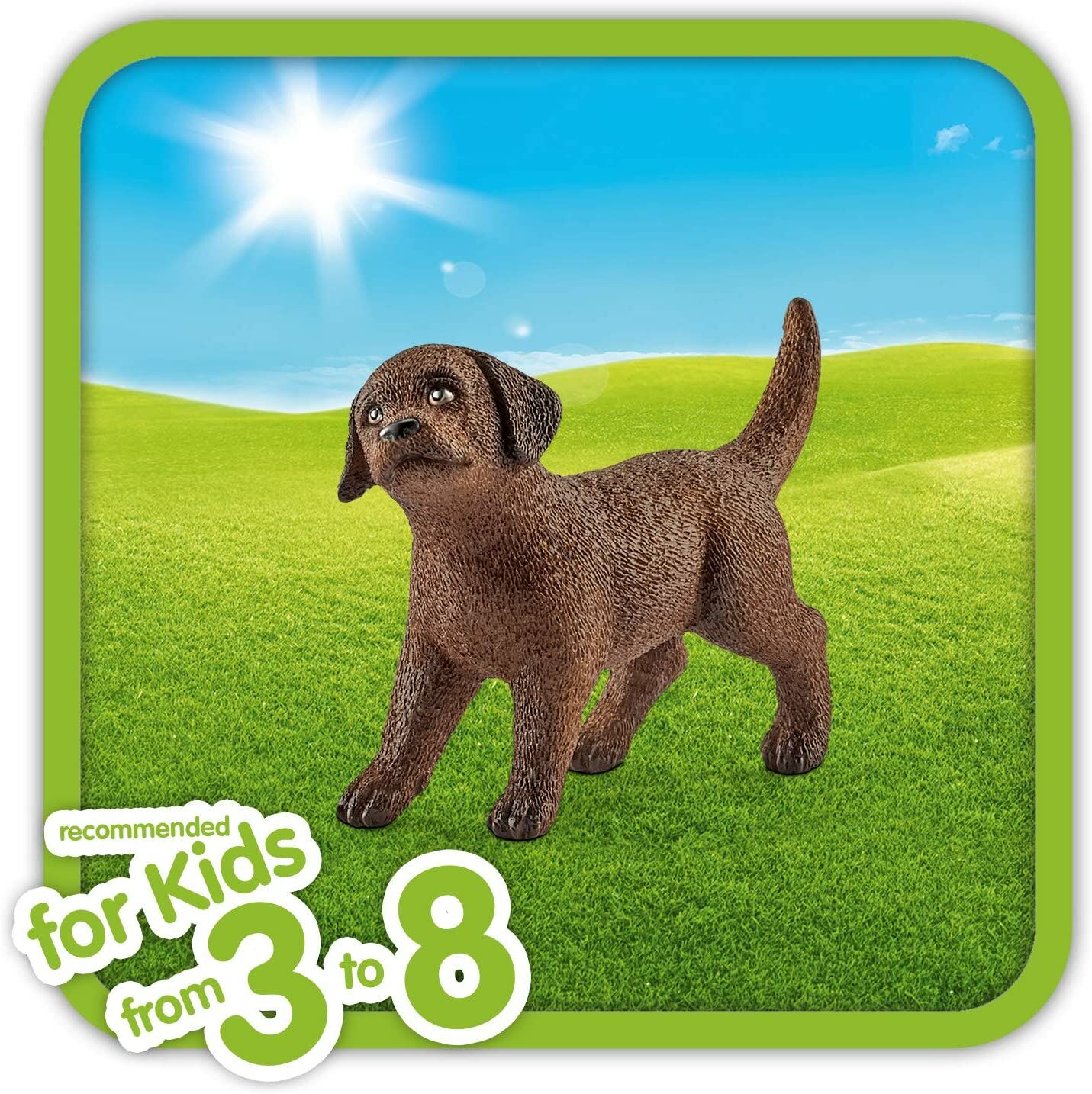 Schleich Farm World  Labrador Retriever Puppy