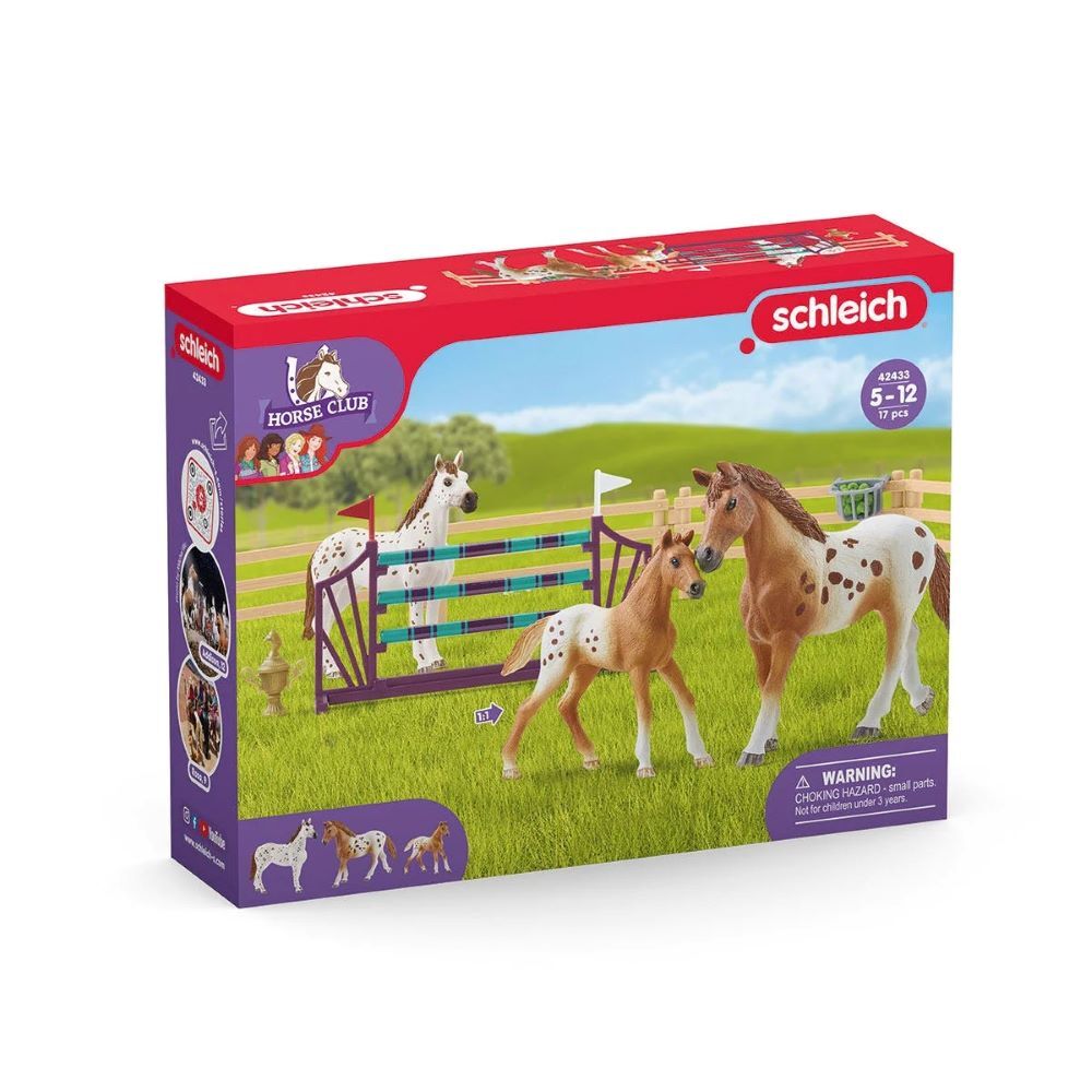 Schleich Horse Club Lisa's Tournament Training Toy Set