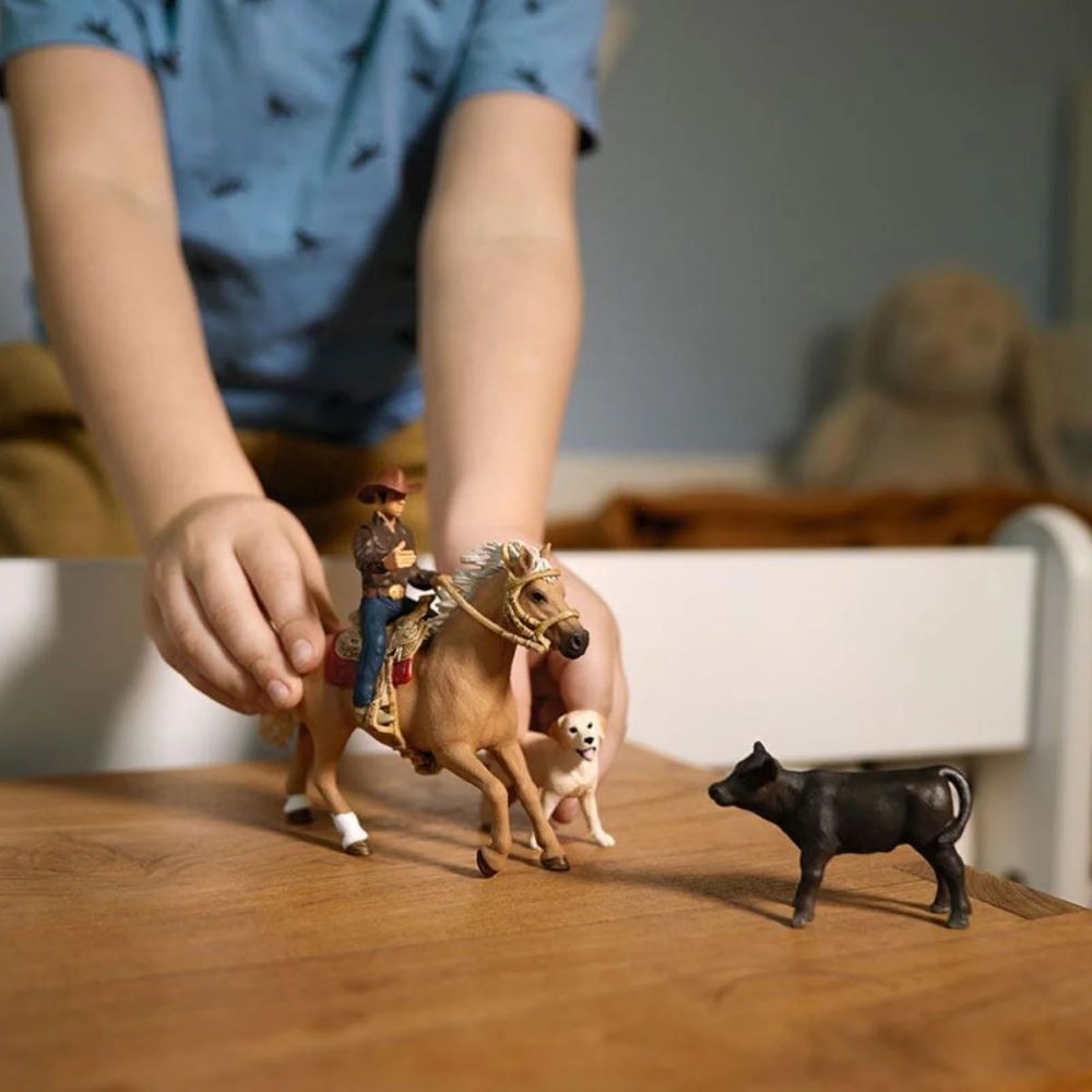 Schleich Western Riding Adventures Toy Set