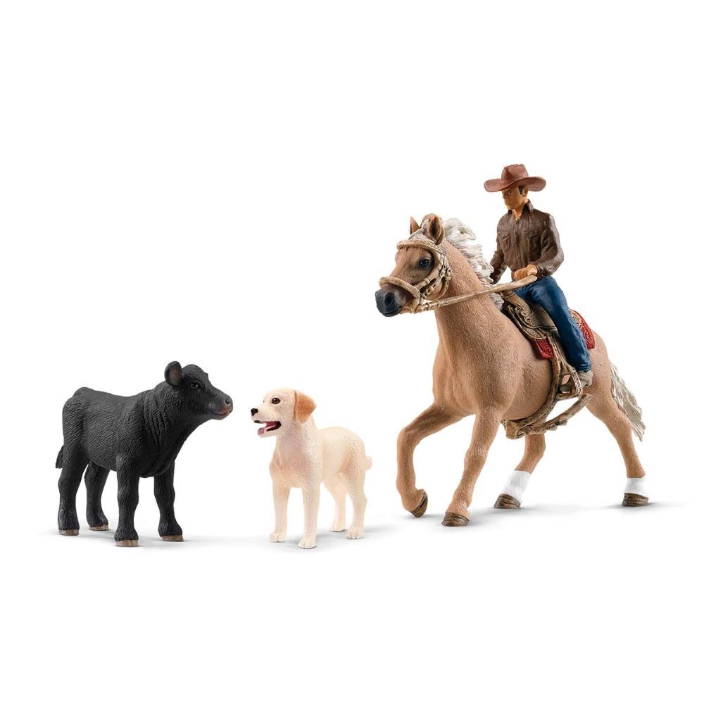 Schleich Western Riding Adventures Toy Set