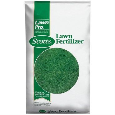 Scotts LawnPro Lawn Fertilizer with 2% Iron, 5000-Sq Ft