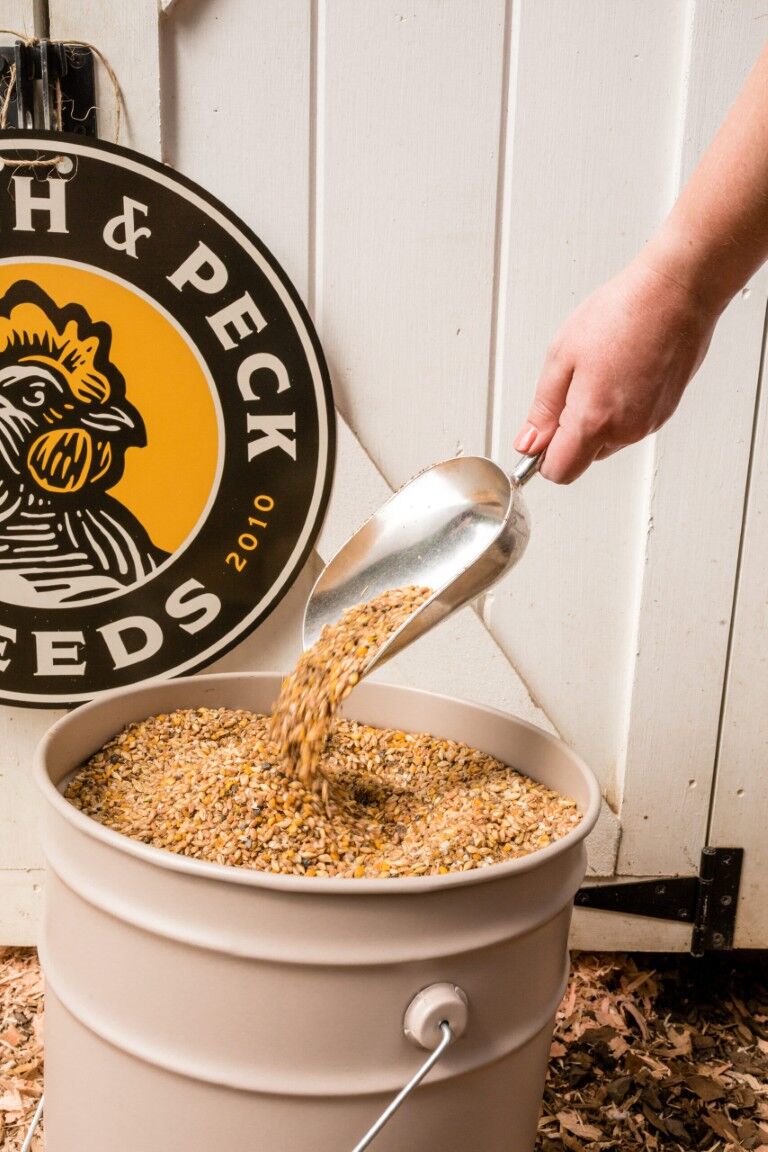 Scratch & Peck Feeds Organic Layer Mash 16%, 40-Lb