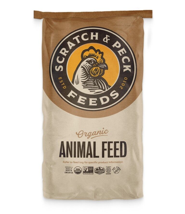 Scratch & Peck Feeds Organic 3-Grain Scratch, 40-Lb