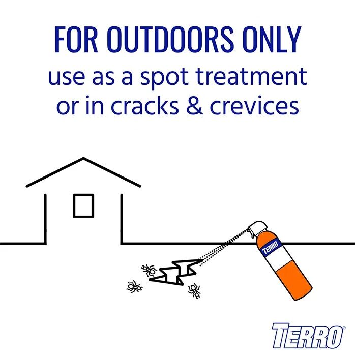 TERRO Outdoor Ant Killer Spray, 19-Oz