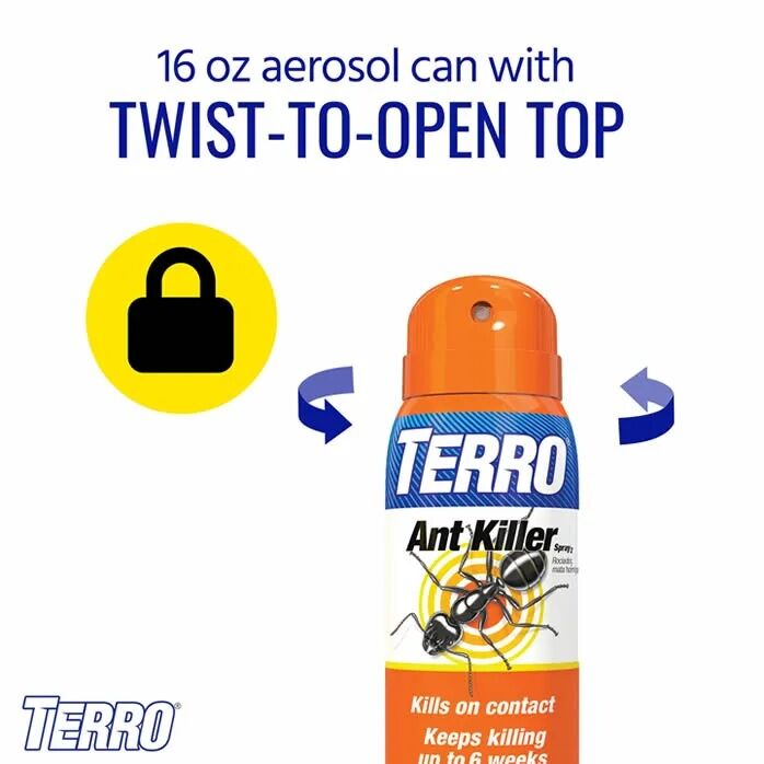 TERRO Ant Killer Spray, 16-Oz