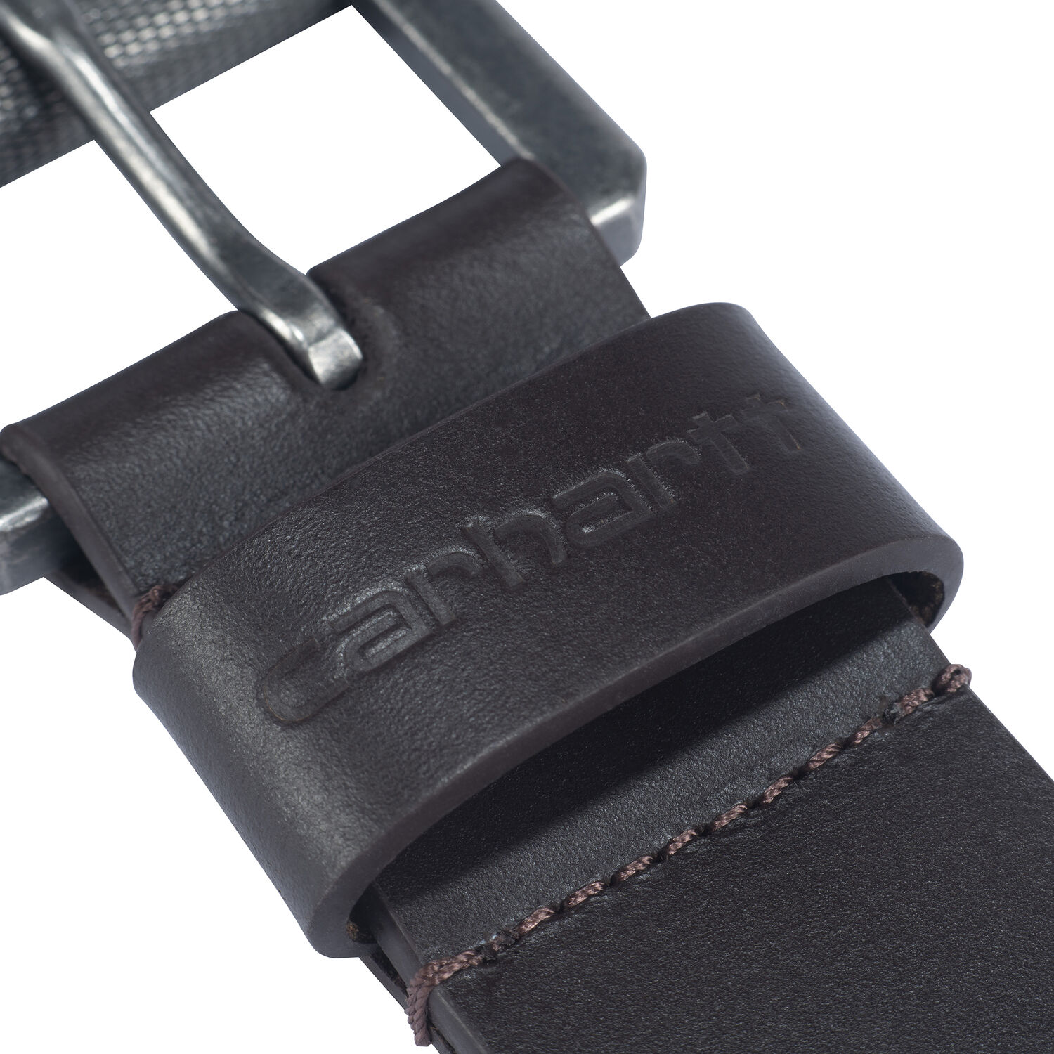 Carhartt Men's Bridle Leather Roller Buckle Belt