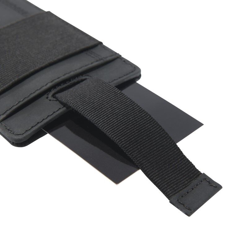 Carhartt Men's Saddle Leather Front Pocket Wallet in Black