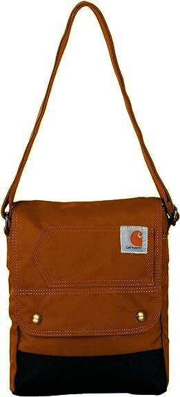 Carhartt Women's Crossbody Snap Bag in Carhartt Brown