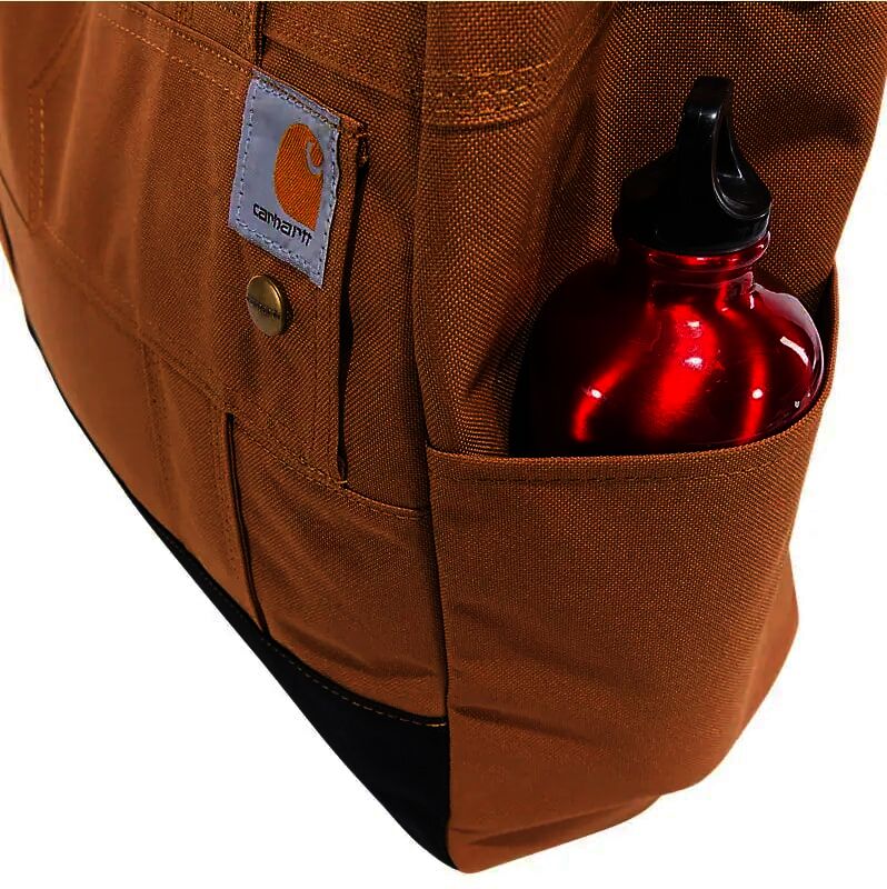 Carhartt Women's Horizontal Zip Tote in Carhartt Brown