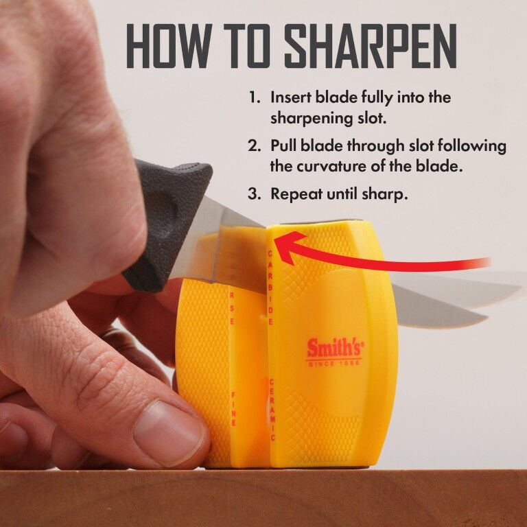 Smith's Abrasives 2-Step Knife Sharpener