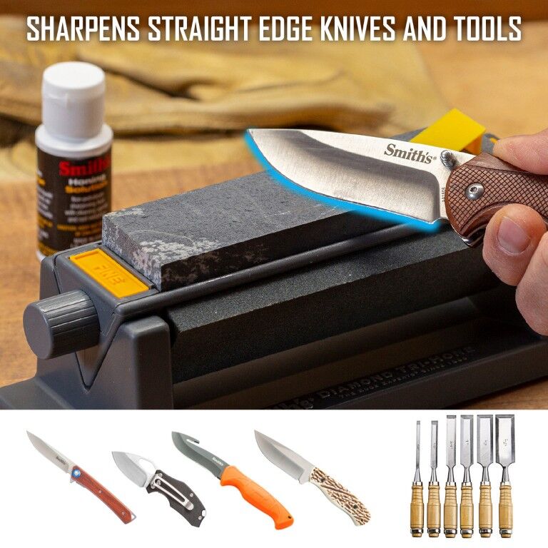 Smith's 6-In Three Stone Sharpening System