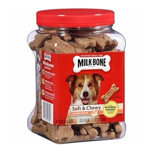 Milk Bone Chewy Chicken Dog Treats - 25 oz
