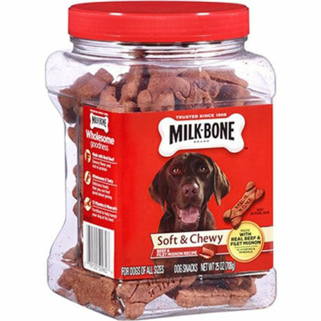 Milk Bone Beef & Filet Mignon Dog Treats - 25 oz