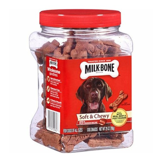 Milk Bone Beef & Filet Mignon Dog Treats - 25 oz