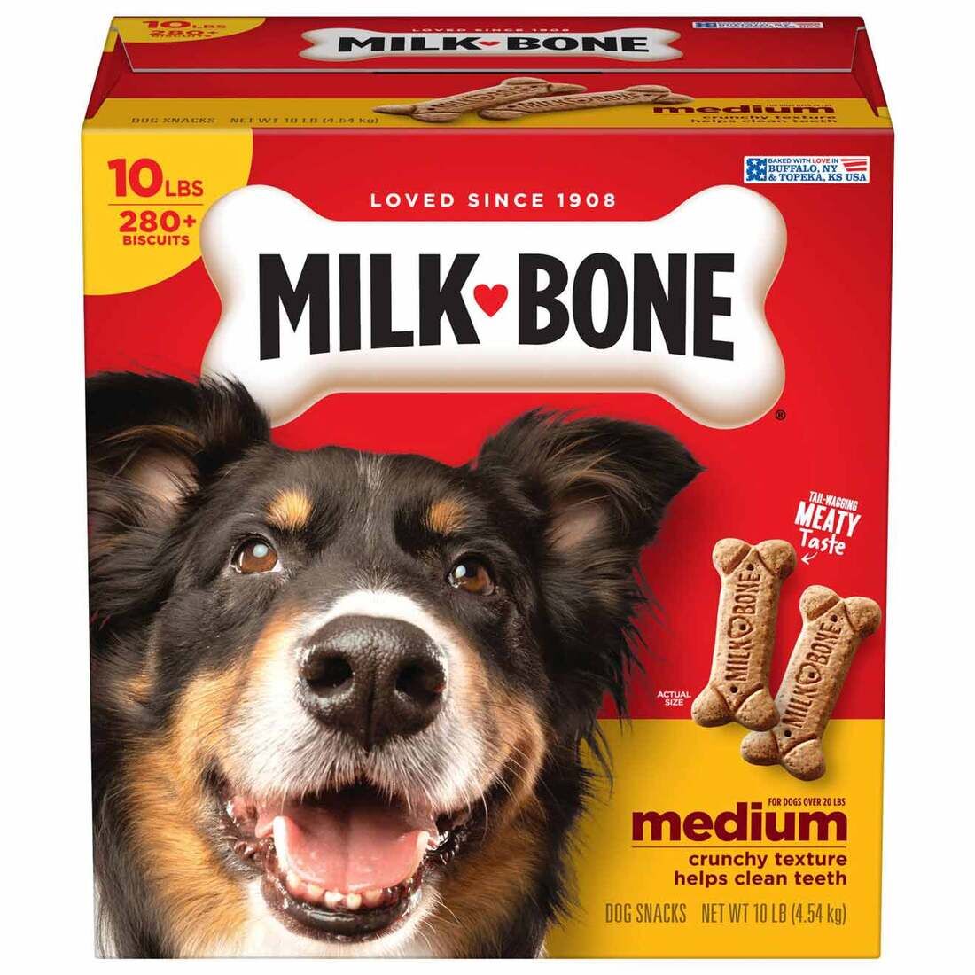 Milk Bone Original Medium Dog Biscuits, 10-Lb Box
