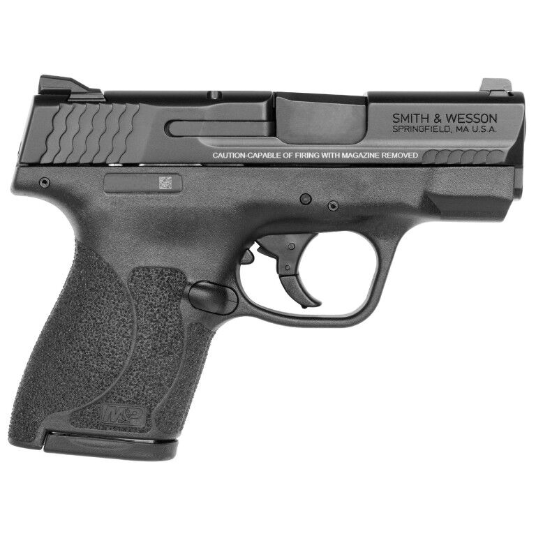 Smith & Wesson M&P 9 Shield M2.0 9mm Micro Compact Pistol With Manual Safety, 8-Rd