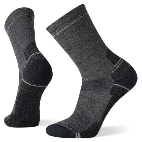 Smartwool Men's Hike Crew Socks in Medium Grey