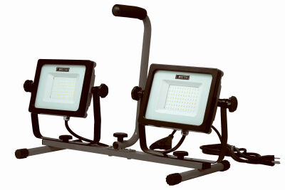 Master Electrician Corded LED Tripod Work Light, 10,000-Lm