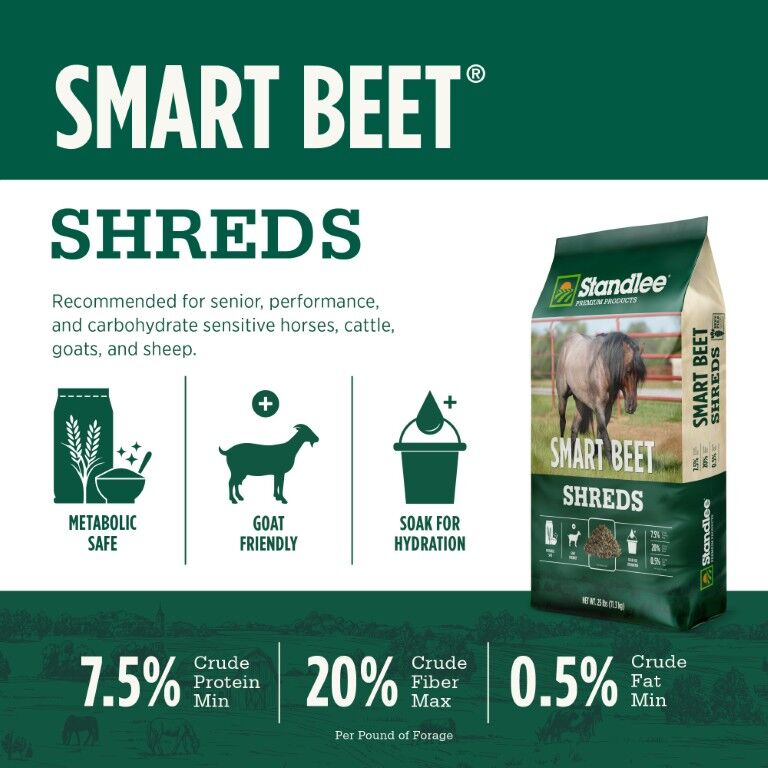 Standlee Premium Products Smart Beet Shreds, 25-Lb