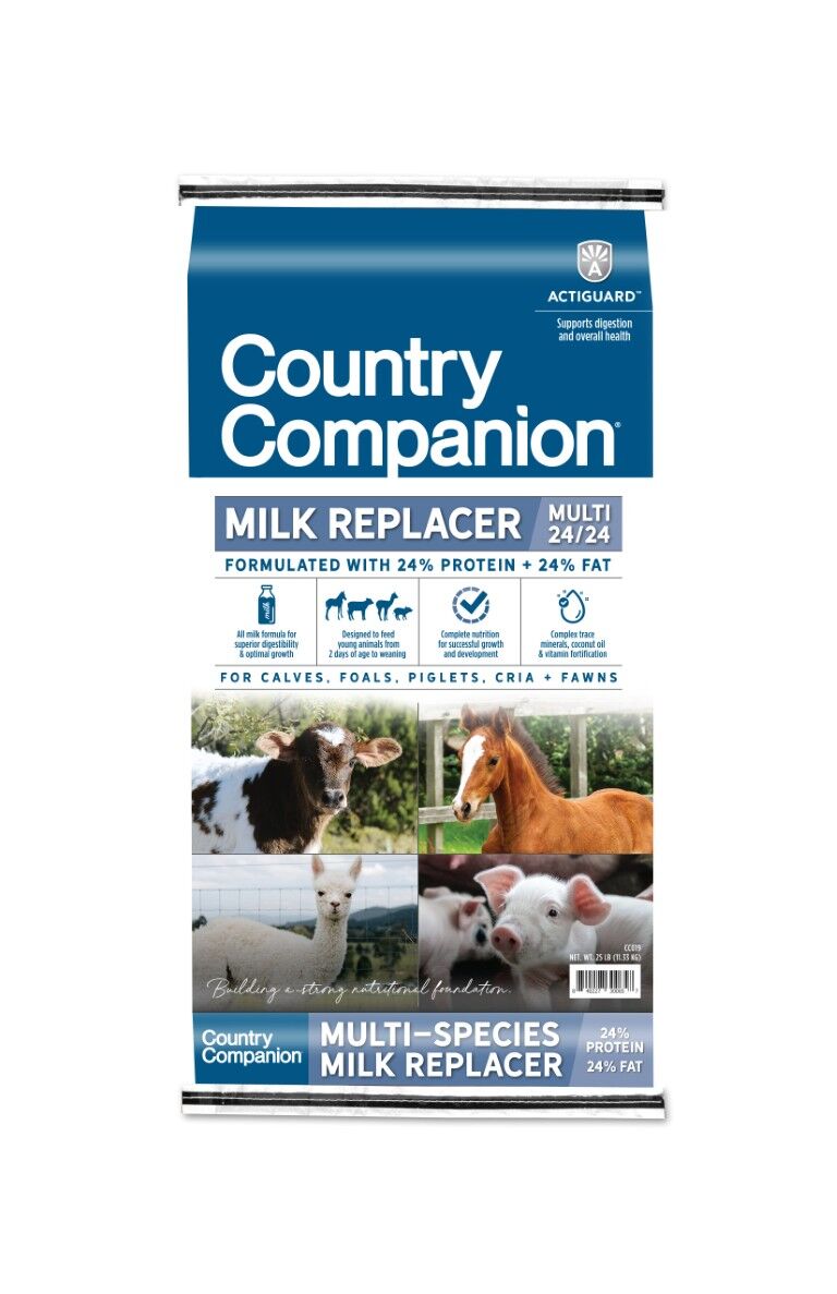 Country Companion Multi 24/24 Multi-Species Milk Replacer, 25-Lb