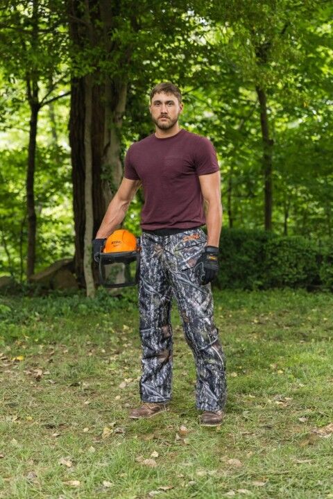 STIHL Orange Dynamic Performance 6-Layer Apron Chaps, 36 in.