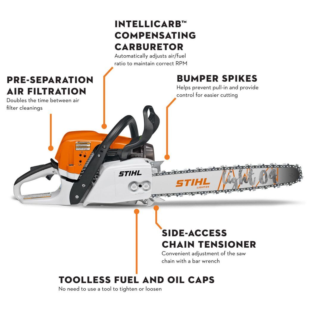 STIHL MS 391 25 in. Gas Chainsaw With 33 RS3