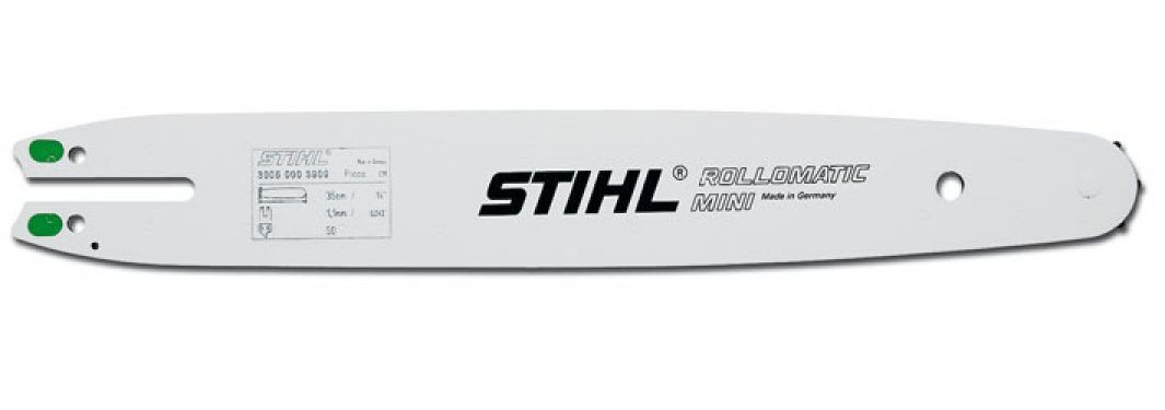 STIHL Rollomatic E Mini Chainsaw Bar, 3/8 in. Pitch, .043 in. Gauge, 16 in.