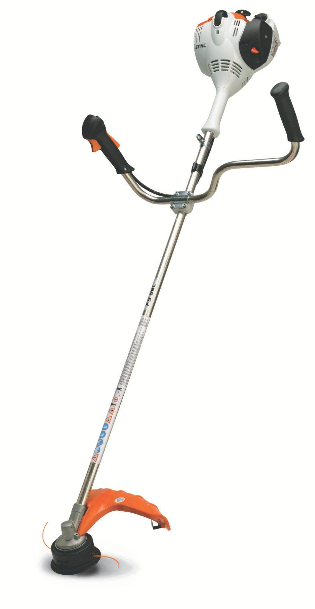 STIHL FS 56 C-E Easy2Start Gas Bike Handle String Trimmer, 16.5 in.