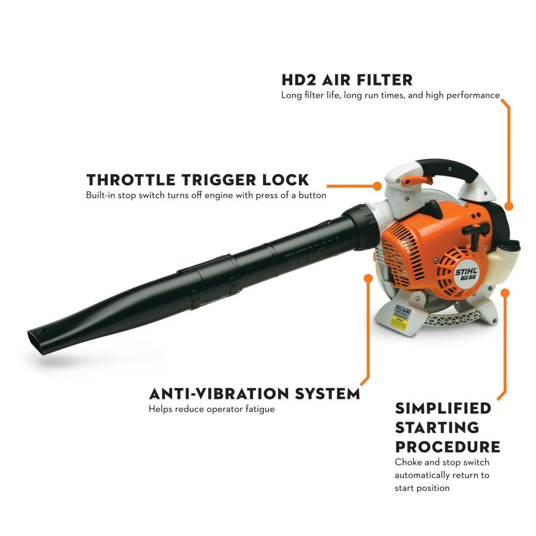 STIHL BG 86 C-E Easy2Start Gas Handheld Blower