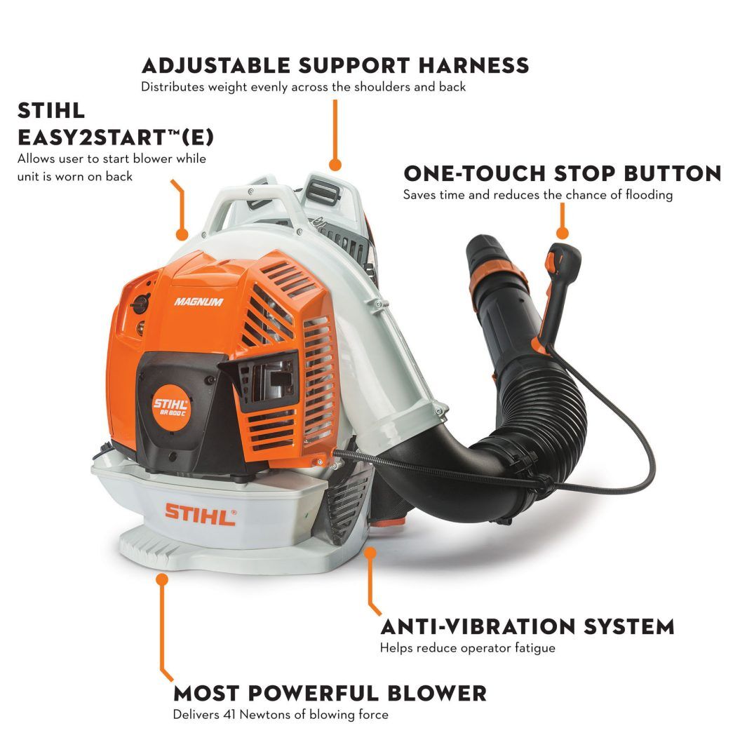 STIHL BR 800 C-E Magnum Easy2Start Gas Backpack Blower