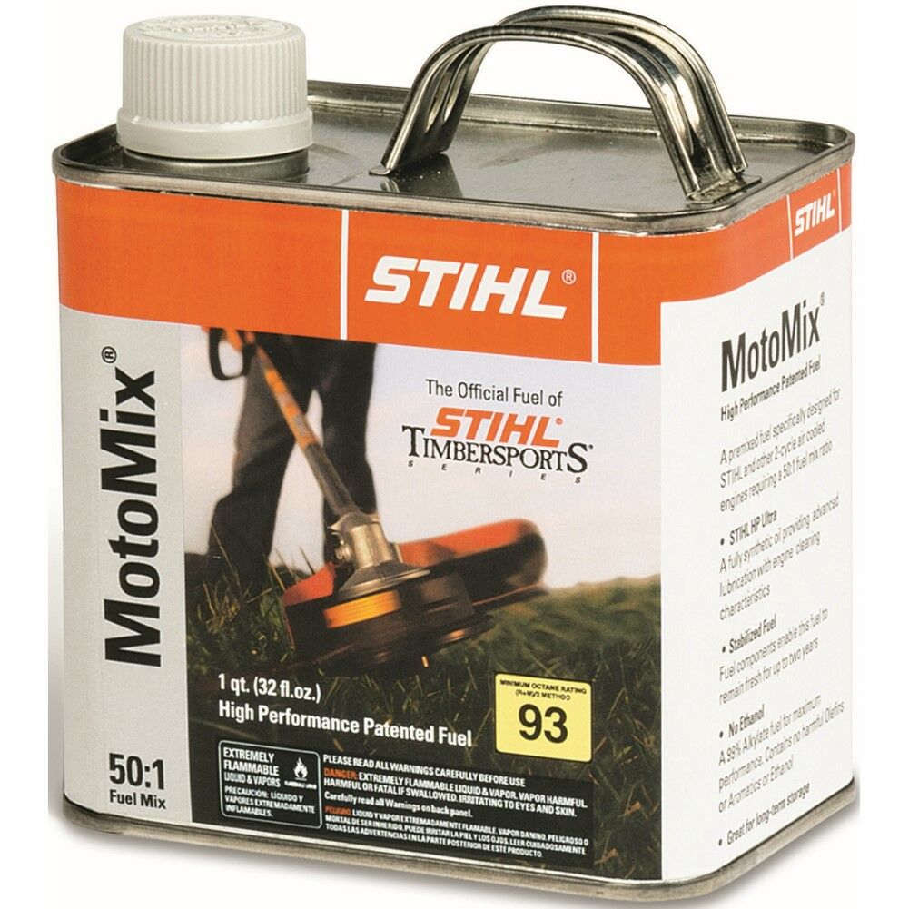 STIHL MotoMix® Patented 50:1 Fuel Mixture