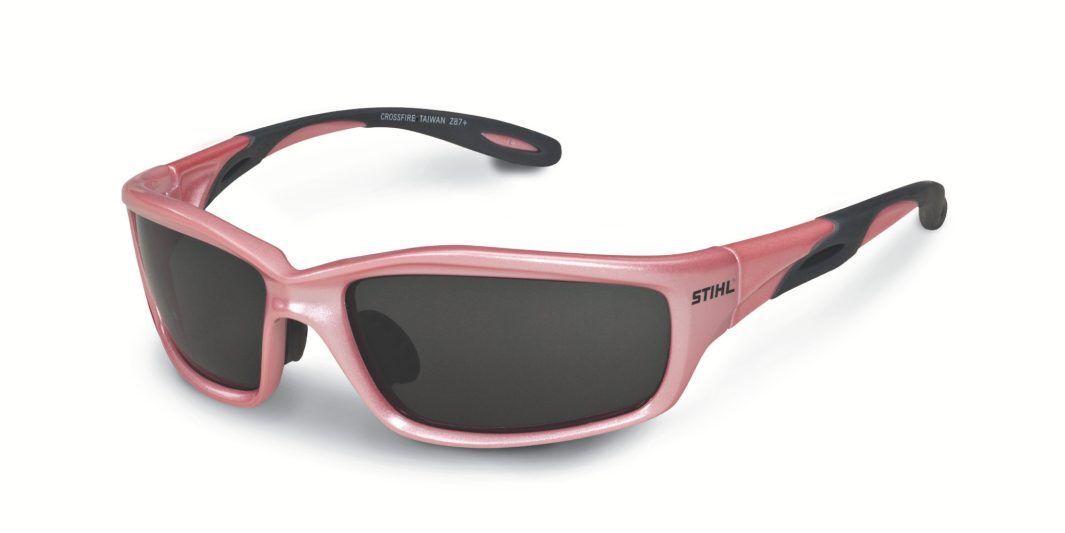 STIHL Cotton Candy Safety Glasses, Smoke Lens
