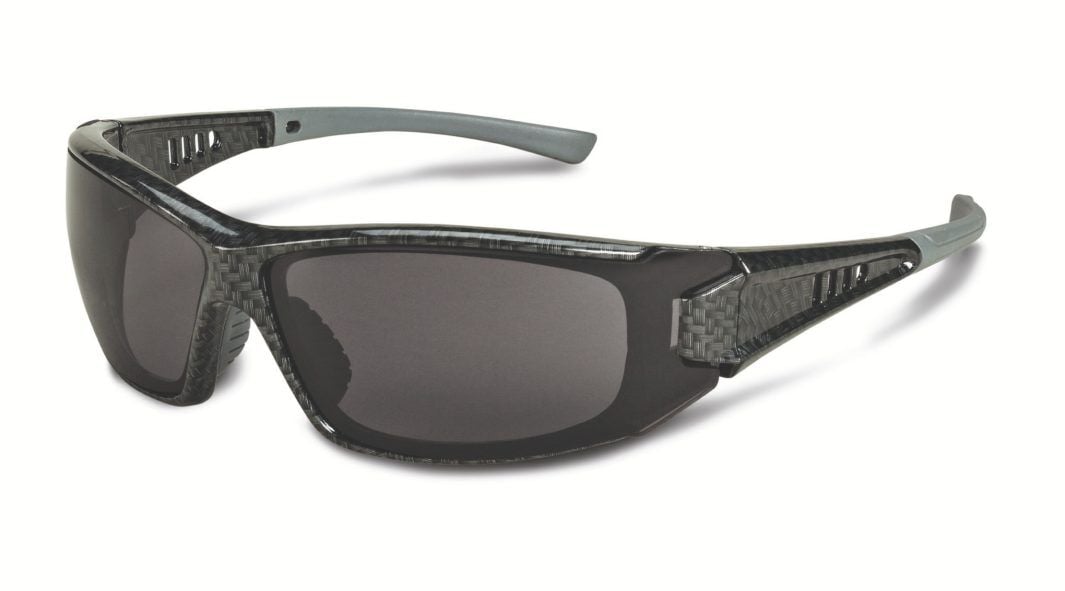 STIHL Patterned Frame Safety Glasses, Smoke Lens