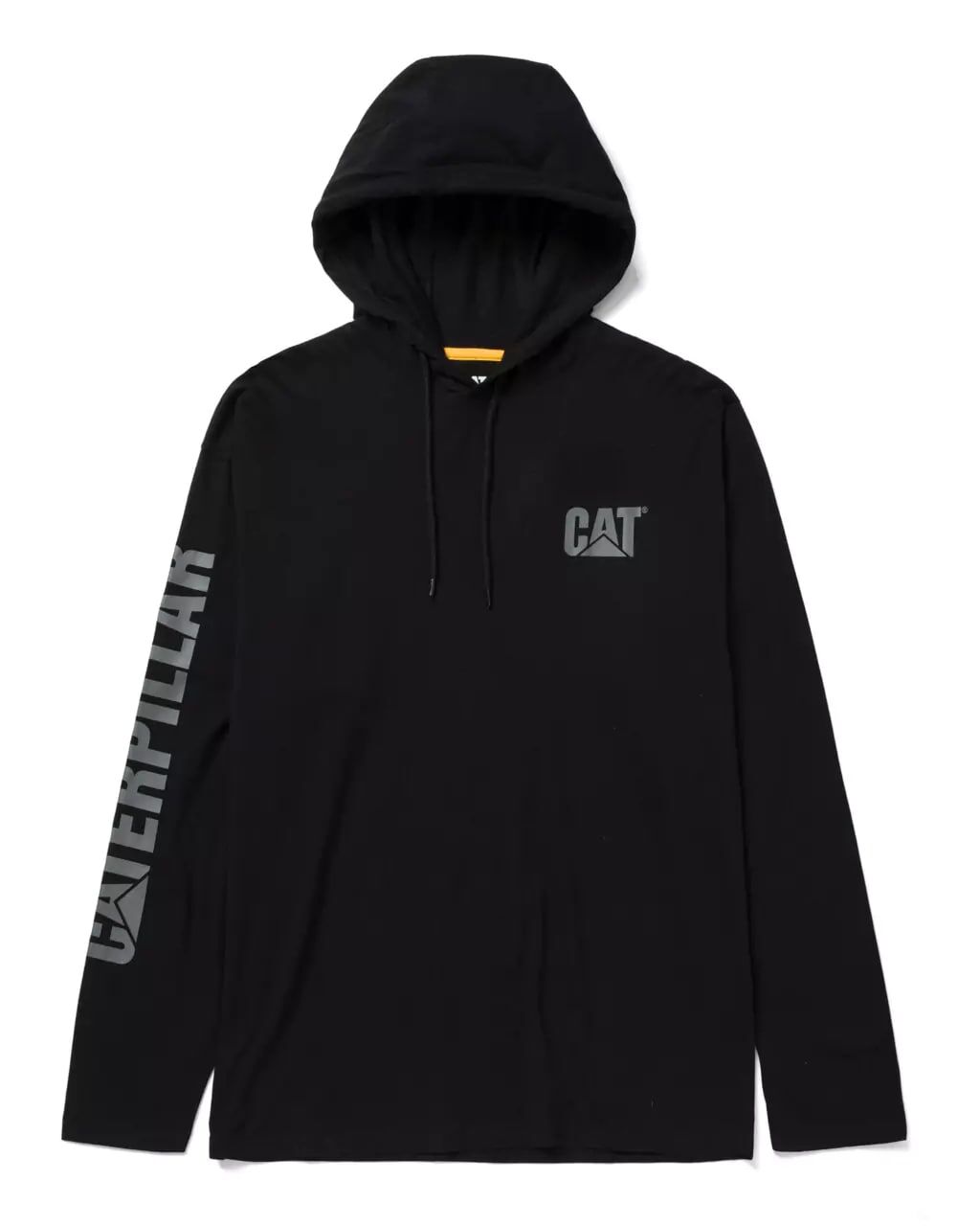 CAT Men's UPF Hooded Banner Long Sleeve T-Shirt