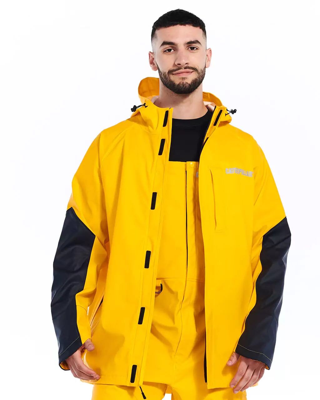 CAT Men's Longshore Waterproof Rain Jacket