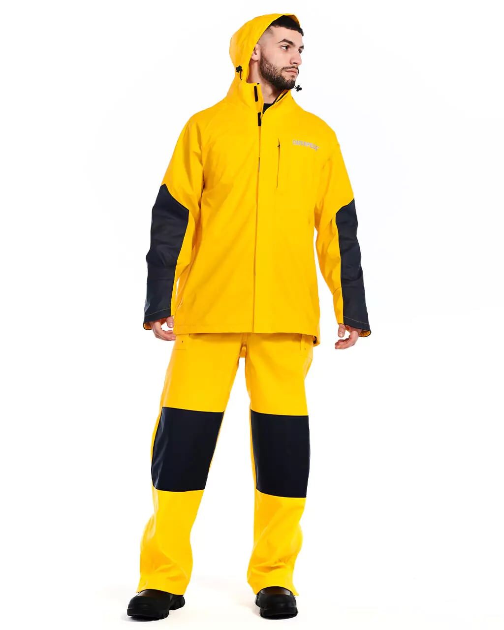 CAT Men's Longshore Waterproof Rain Jacket