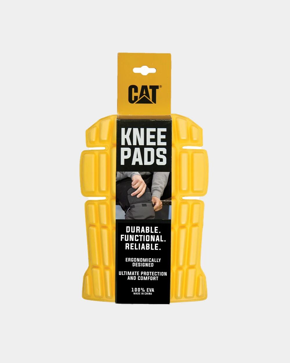 CAT Insertable Black Knee Pads