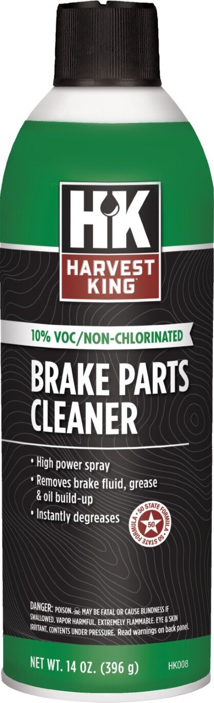 Harvest King 10% VOC/Non-Chlorinated Brake Parts Cleaner, 14-Oz