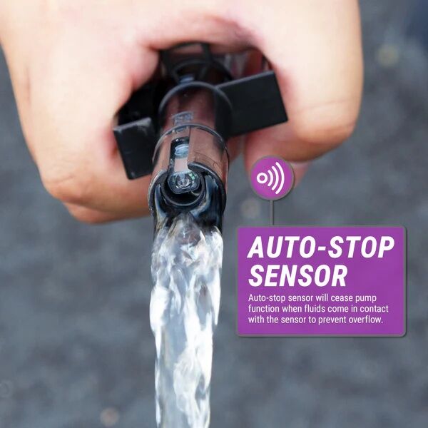 Tera Pump Auto-Stop Battery Powered Fuel Transfer Pump