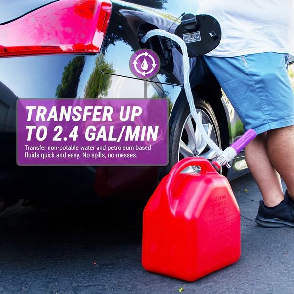 Tera Pump Auto-Stop Battery Powered Fuel Transfer Pump