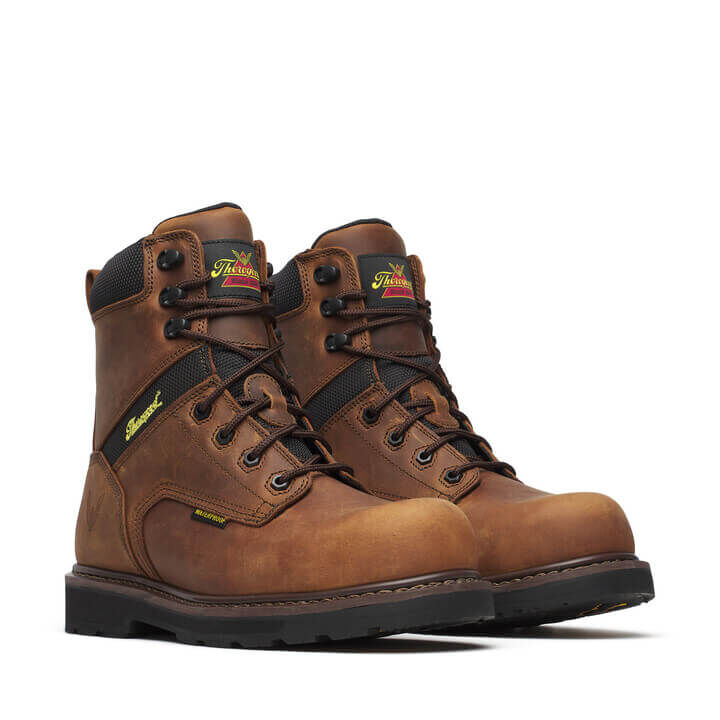 Thorogood Men's Jobsite Series 8-In Waterproof Safety Toe Boots