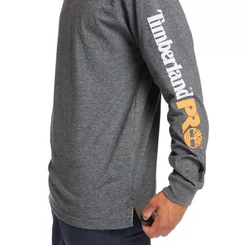 Timberland Pro Men's Logo Sleeve Base Plate Wicking T-Shirt