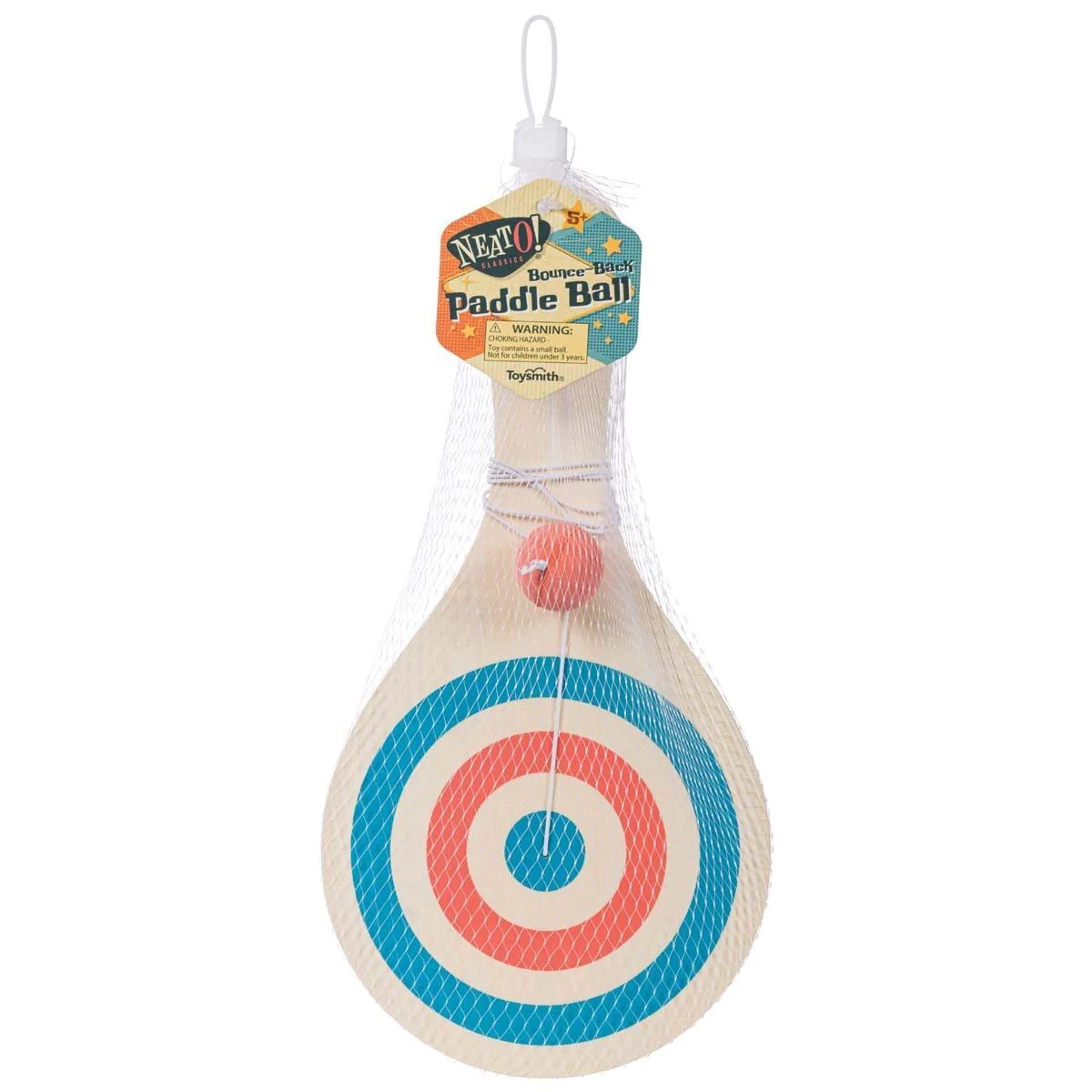 Toysmith Neato! Bounce Back Paddle Ball Toy
