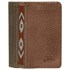 Justin Men's Front Pocket Bifold Wallet in Brown