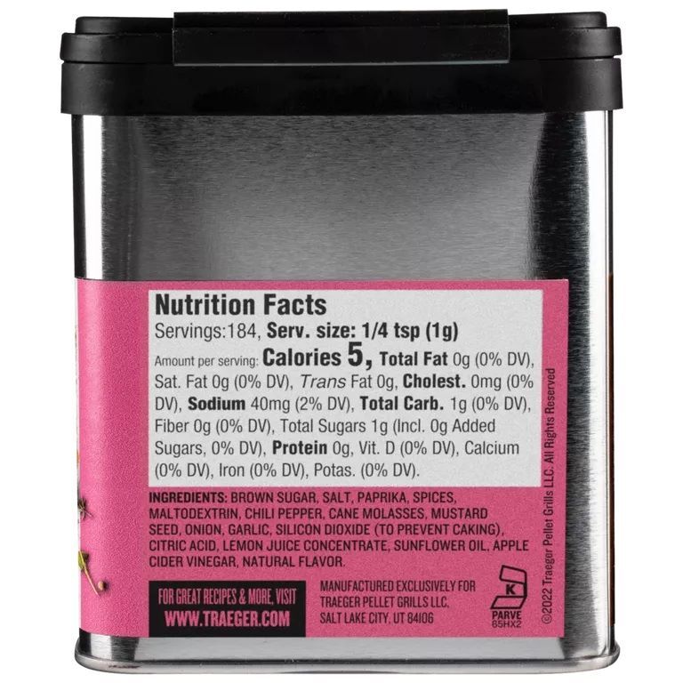 Traeger Perfect Pork Rub, 6.5-Oz