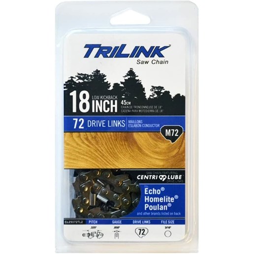 Trilink Saw Chain Cl25072Tl2 .050Ga 72Dl .325 Semi Chisel