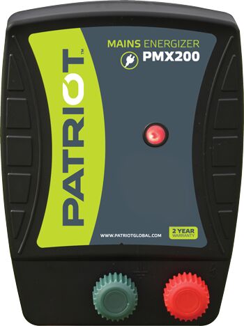 Patriot PMX200 Fence Energizer, 2.0 Joule